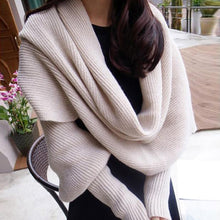 Lightweight knitted wrap jumper
