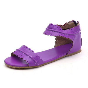 Lavender hot sale sandals flat